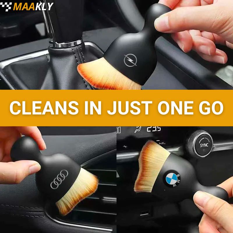 Car Interior Cleaning Soft Brush Tool Dust Remover For Skoda Fabia