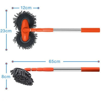 Wash Brush – Retractable Double Layer Car