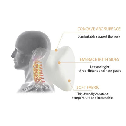 Car Headrest And Lumbar Support Set